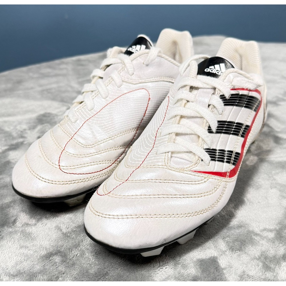 Adidas Predator Absolion TRX FG Soccer Cleats Womens 6.5 White Red